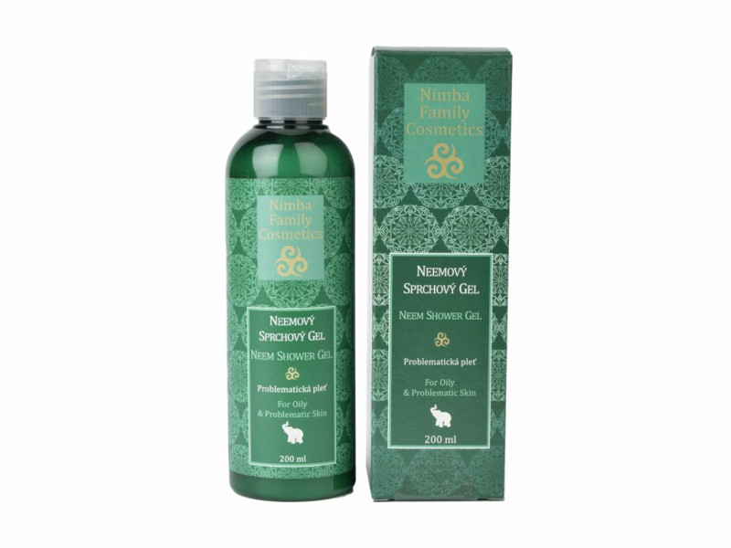 Neemový sprchový gel, 200 ml