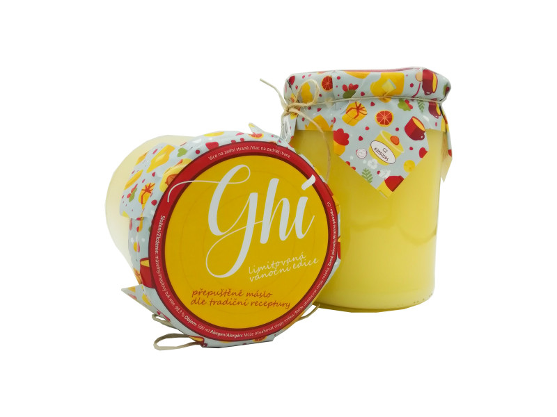 Poctivé Ghí Vánoční edice, 500 ml