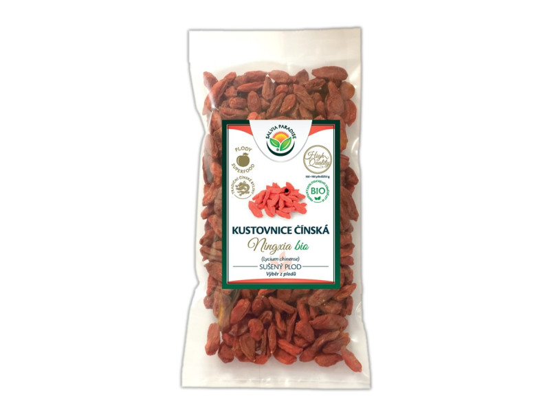 Kustovnice čínská - goji výběr plodů BIO