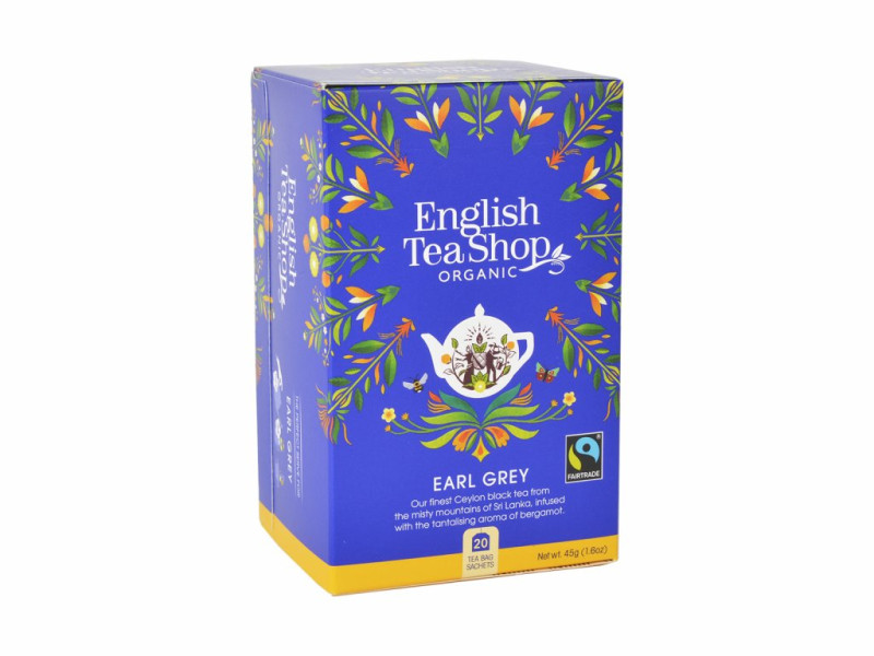 ETS čaj Earl Grey, 20 sáčků