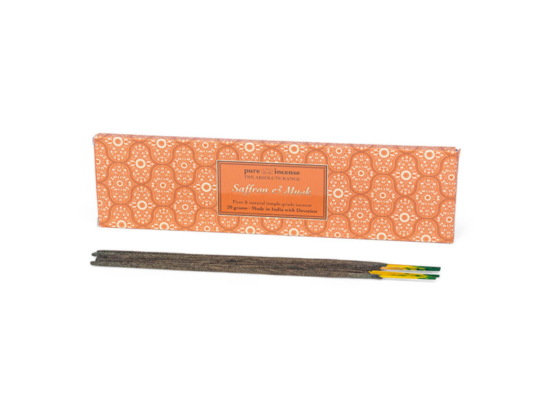 Vonné tyčinky - Pure Incense, Absolute Saffron a Musk