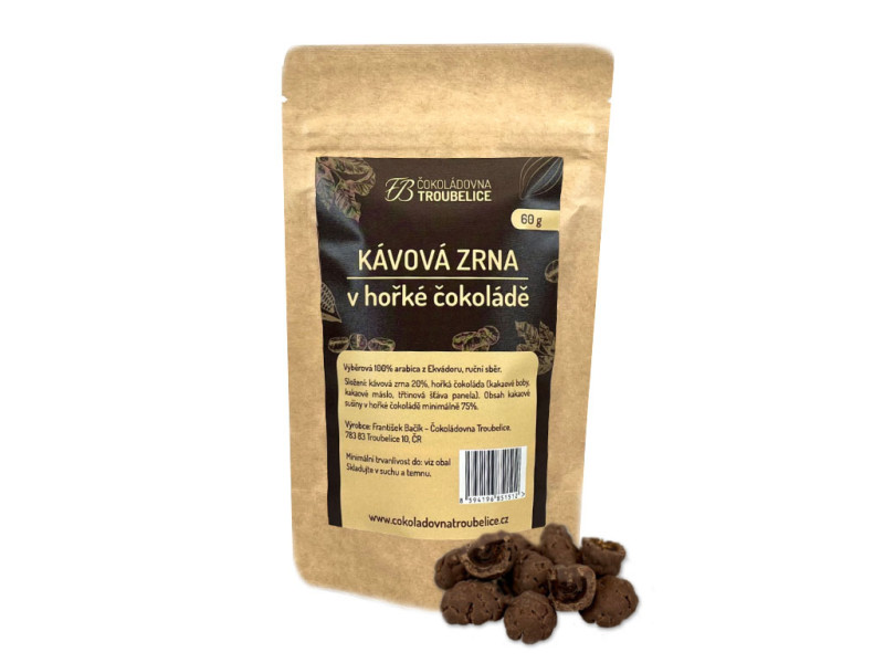 Sušená mochyně v hořké čokoládě
