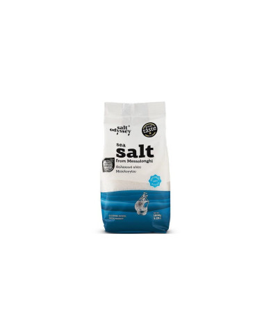 Salt odyssey výběrová řecká mořská sůl jemná 1kg