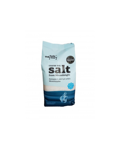 Salt odyssey výběrová řecká mořská sůl hrubá 1 kg