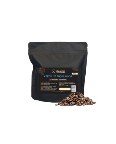Café Puya Ango LAVADO - zrnková káva, 250g