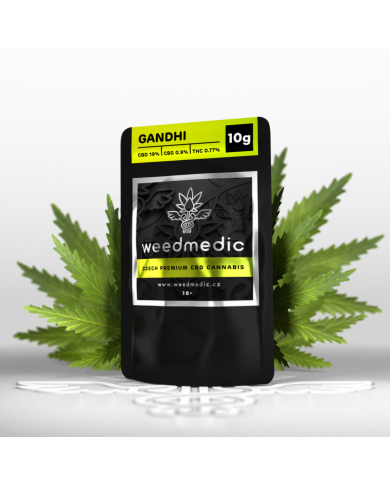 CBD & CBG Květy - Gandhi váha: 10 g