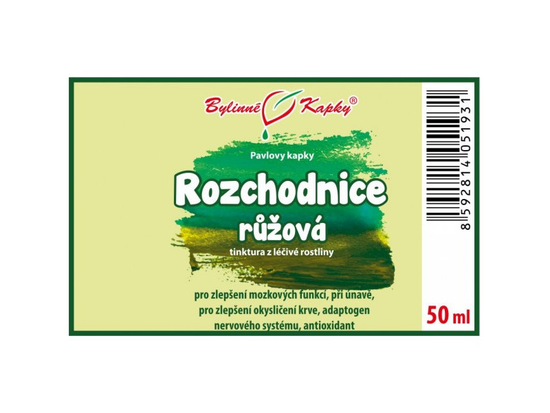 Rhodiola (rozchodnice) (TCM) - bylinné kapky (tinktura) 50 ml