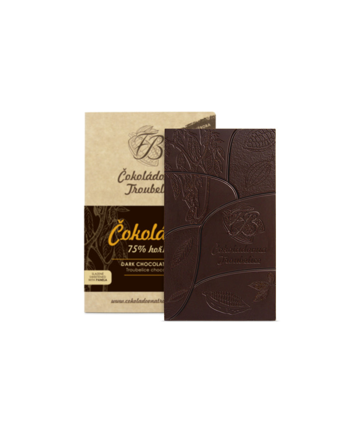 Čokoláda hořká 75% s marakujou, 45 g - EDICIÓN NUEVA