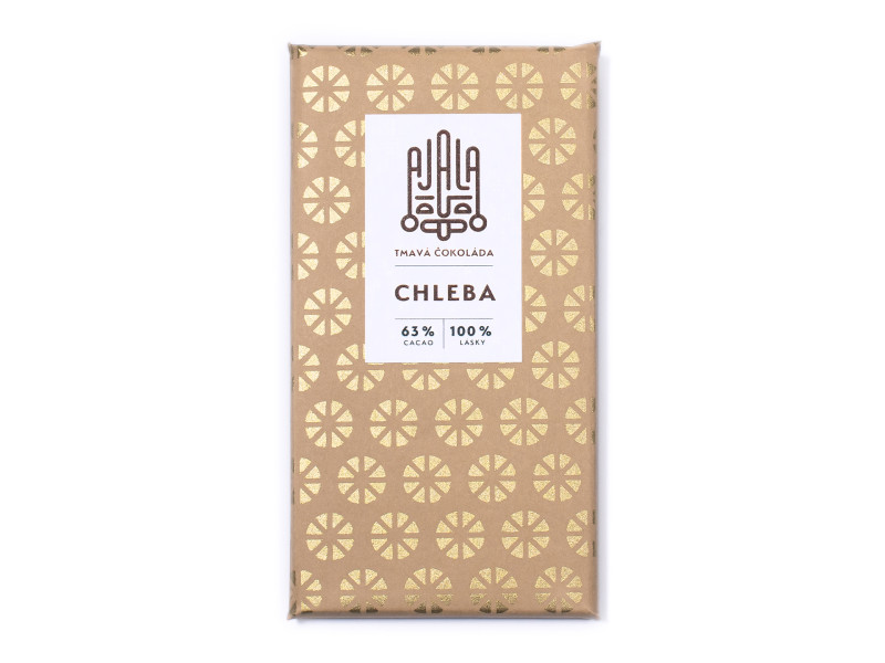 CHLEBA  63% Cacao 100% Lásky