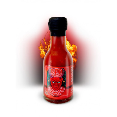Zpečený Indián Red Demon 65g chilli omáčka extrémně pálivá