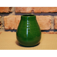Kalabasa keramická zelená vroubkatá 330 ml