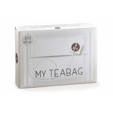 Čajové filtrační sáčky "My Teabag" 64 ks