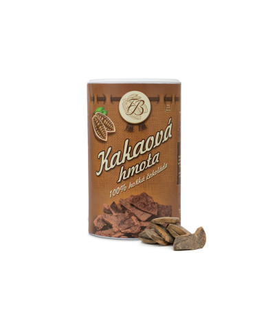 Kakaová hmota, dóza 500g, Čokoládovna Troubelice