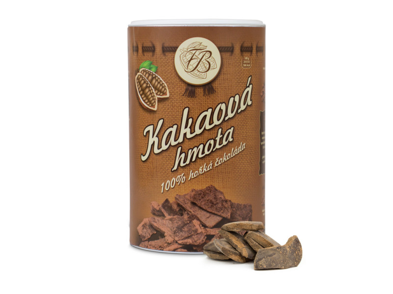 Kakaová hmota, dóza 500g, Čokoládovna Troubelice