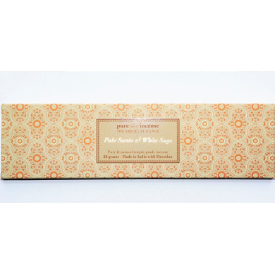 Vonné tyčinky - Pure Incense, Absolute Palo Santo a White Sage