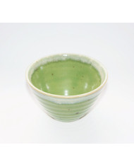 Keramická miska na kužílky sv.zelená /kónická