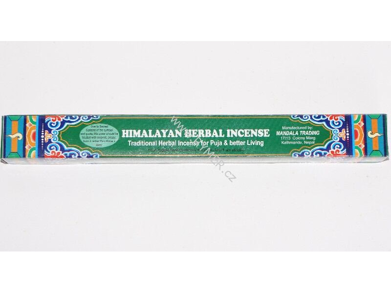 Vonné tyčinky  - HIMALAYAN HERBAL INCENSE