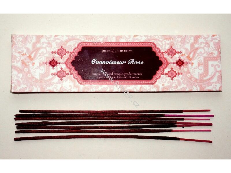 Vonné tyčinky - Pure Incense, Rose