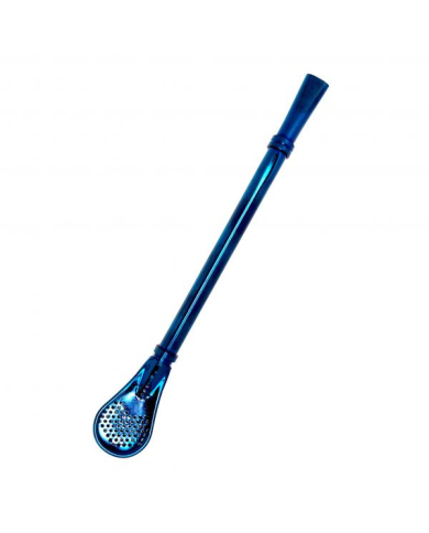 3Road Bombilla Cuchara (15,5cm) Modrá