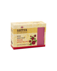 Ájurvédské mýdlo Růže, 125 g, Sattva