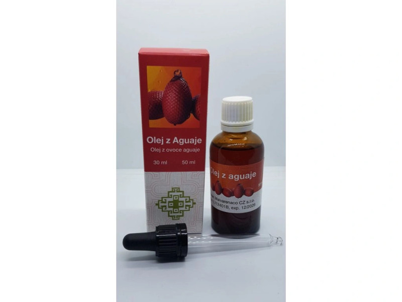100 % RAW OLEJ Z AGUAJE (Mauritia flexuosa L.) 50ML