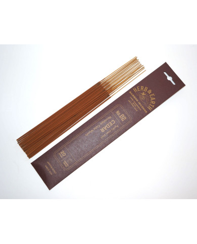 Vonné tyčinky - Herb and Earth CEDAR, Nippon Kodo