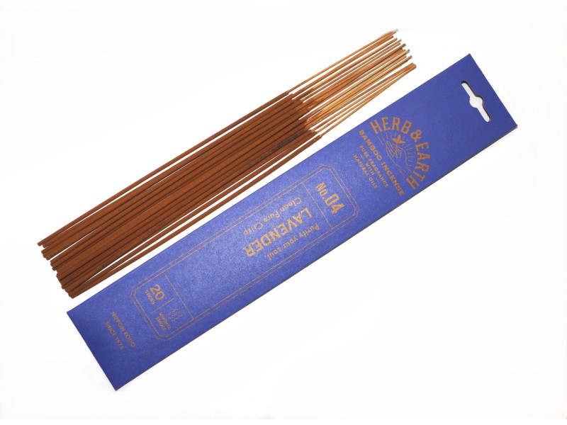 Vonné tyčinky - Herb and Earth LAVENDER, Nippon Kodo