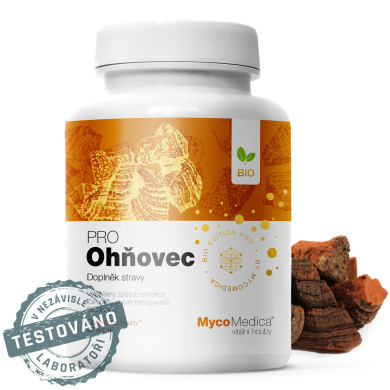 MycoMedica Ohňovec PRO 90 kapslí