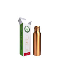 Měděná láhev na vodu vzor Hladký, 950 ml, Nature's Own