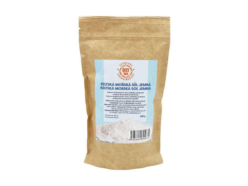 Keltská sůl mořská jemná, 500 g, Day Spa