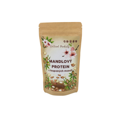 RAW Protein mandlový, 250 g, Natural Products