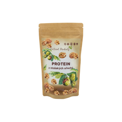 RAW Protein z vlašských ořechů, 250 g, Natural Products