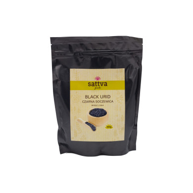 Černá fazole Urid, 500 g, Sattva