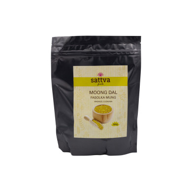 Mung dal loupaný půlený, 500 g, Sattva