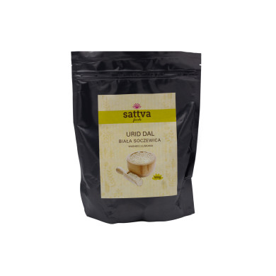 Bílá fazole Urid loupaná, 500 g, Sattva