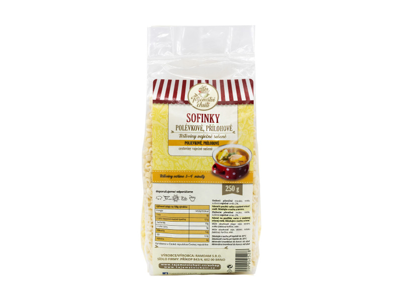 Nudle Sofinky, 250 g, RAMDAM