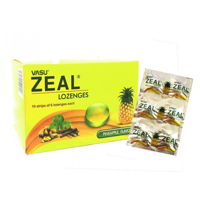 Zeal Ananas, 60 pastilek, VASU