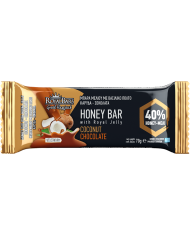 Medová tyčinka s mateří kašičkou Kokos & Čokoláda, 70 g, Meke
