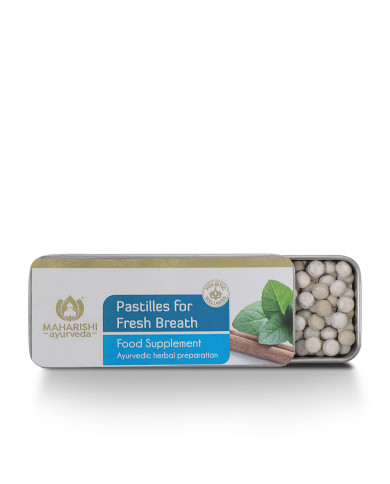 Pastilky pro svěží dech, 120 ks, Maharishi Ayurveda