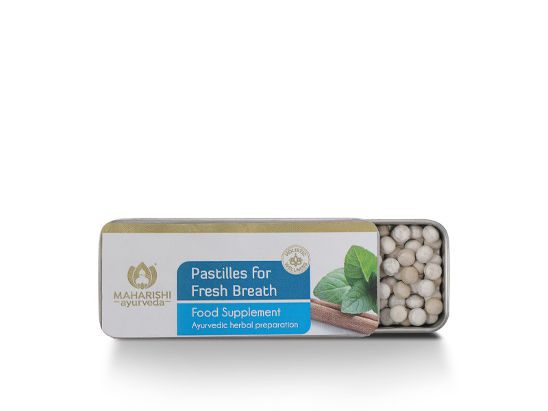Pastilky pro svěží dech, 120 ks, Maharishi Ayurveda