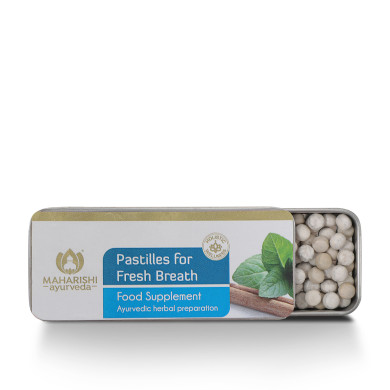 Pastilky pro svěží dech, 120 ks, Maharishi Ayurveda