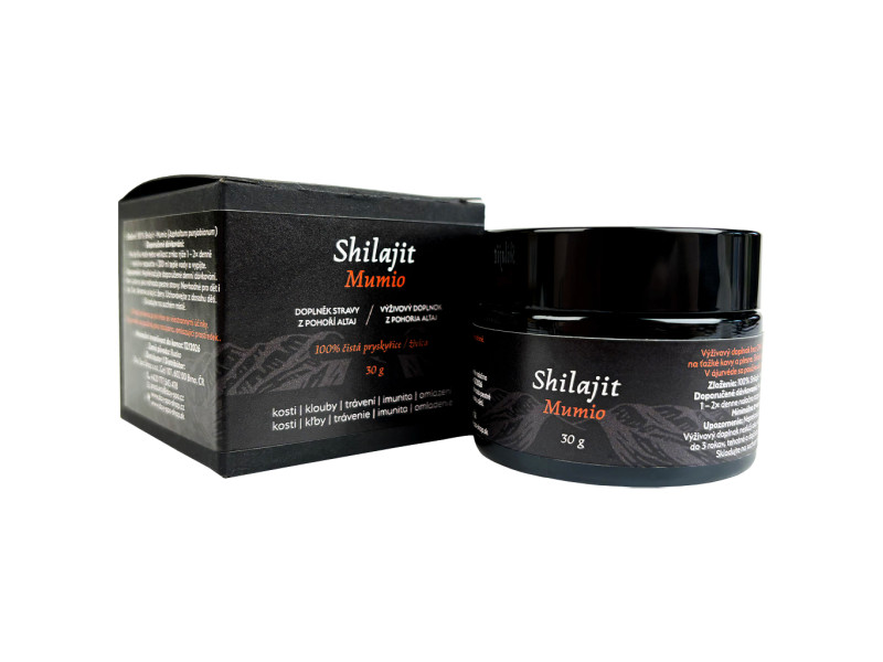 Shilajit (Mumio) altajský tekutý, 30 g, Day Spa