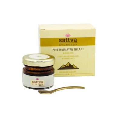 Shilajit (Mumio) himálajský tekutý, 15 g, Sattva