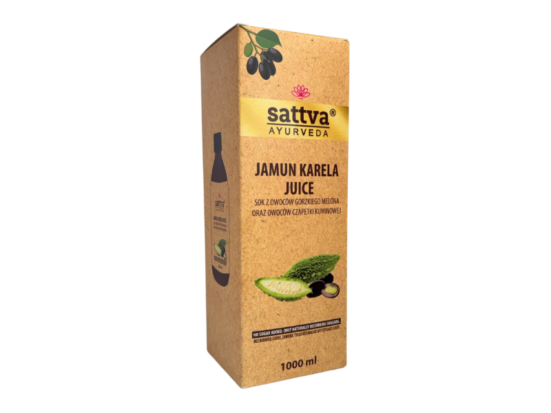 Jamun Karela džus, 1 l, Sattva