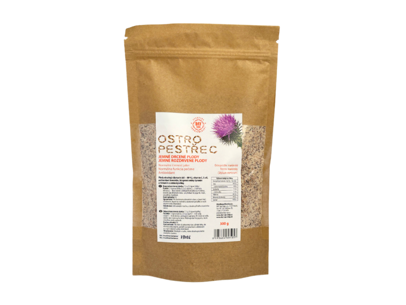 Ostropestřec plody jemně drcené, 300 g / 6+1, Day Spa 1 balení