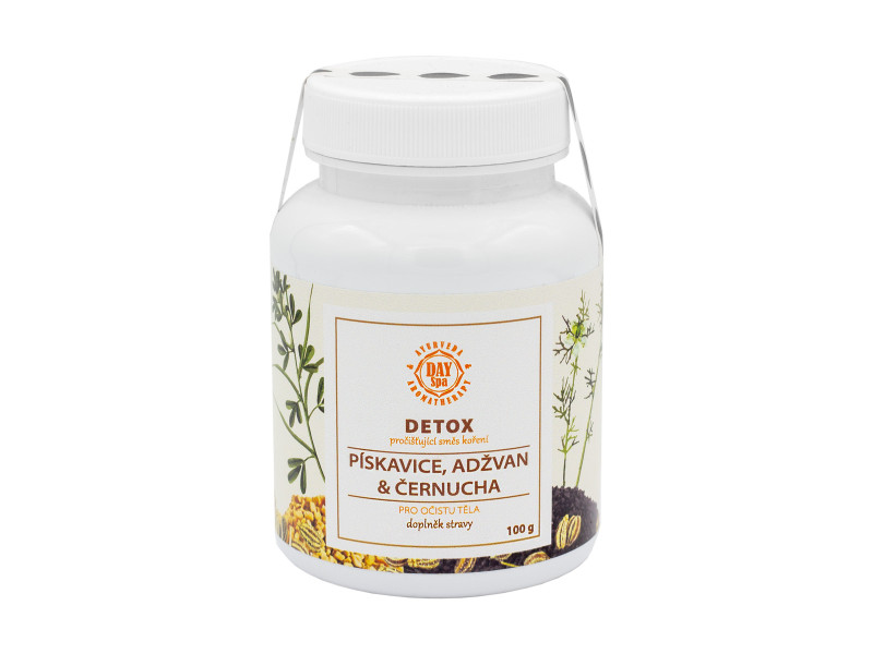 Detox - pískavice, adžvan & černucha, 100 g / 200 g, Day Spa 100 g