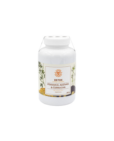 Detox - pískavice, adžvan & černucha, 100 g / 200 g, Day Spa 200 g