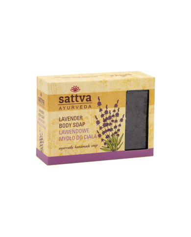 Ájurvédské mýdlo Levandule, 125 g, Sattva