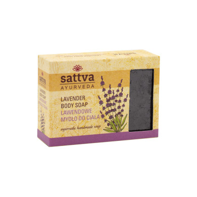 Ájurvédské mýdlo Levandule, 125 g, Sattva