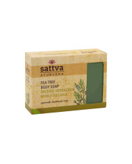 Ájurvédské mýdlo Tea Tree, 125 g, Sattva
